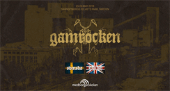 Desktop Screenshot of gamrocken.se